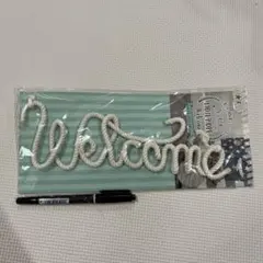 カリフォルニアスタイル 文字ロープ Welcome