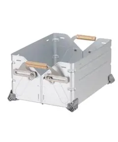 ポール　中古品　スノーピーク シェルフコンテナ 50➕25セット スノーピーク シェルフコンテナ 25 UG-025G (Snow Peak) キャンプ用品