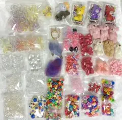 デコパーツ、ビーズ、チャーム、ハンドメイド素材