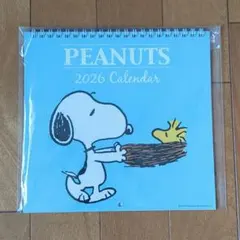 【新品】2026年スヌーピーウォールカレンダー