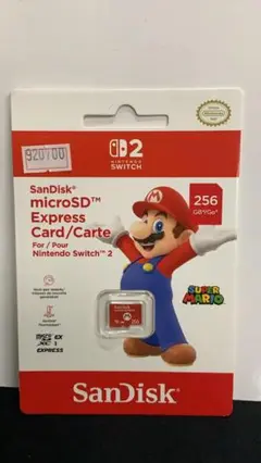 未開封 SanDisk microSD Express Card 256GB