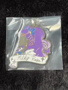 プリキュア 一番くじ F賞 シルエットメタルチャーム ミルキィローズ