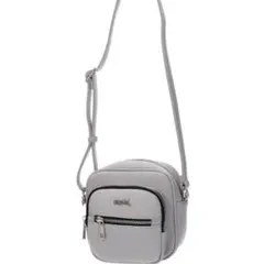 【ノベルティ付き】Xgirl エックスガール ショルダーバッグ スクエア グレー