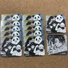 呪術廻戦 アートコースター 乙骨憂太 パンダ 狗巻棘 禪院真希