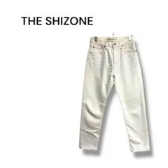 【ザ　シンゾーン】美品　GENERAL JEANS テーパード　ホワイト　34のサムネイル