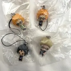 ハイキュー!!フィギュアストラップ　月島、山口