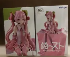 【2個セット】桜ミクぬーどるストッパーフィギュア2026