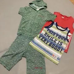 110cm 夏物まとめ　セットアップ　ランニング　短パン　NIKE 半袖　ズボン