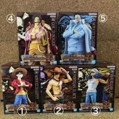 【ワンピース 】フィギュア 5点まとめ売りのサムネイル