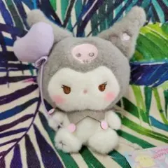 サンリオキャラクターズ　ミルキーボアぷわぷわハートフルバルーンマスコット　クロミ
