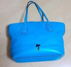 【希少】コーチ（COACH）×ピーナッツ（Peanuts） トートバッグ　ブルー