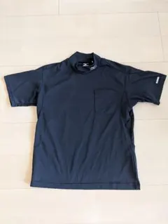 【美品】ミズノ MIZUNO ハイネック 半袖 Ｔシャツ ブラックのサムネイル