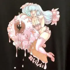 MISHKA ミシカ 目玉　CREAMY Tシャツ ブラック Mサイズ
