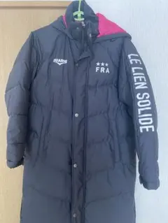 DUARIG ベンチコート 黒/ピンク