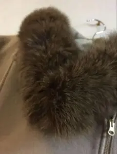 【新品・未使用】BALMAIN フォックスファー マフラー