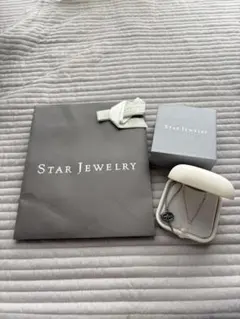STAR JEWELRY ムーンセッティングネックレス