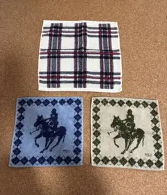 POLO RALPH LAUREN タオルハンカチ 3枚セット