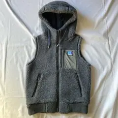 希少 90s ヘリーハンセン ボアフリースベスト グランジ Y2K 平成 サーフ