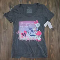 Disney Store ♡デイジーダック Tシャツ グレー M　新品タグ付きのサムネイル