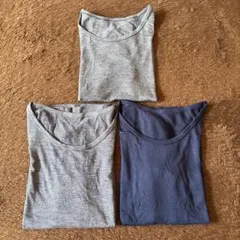 UNIQLO ヒートテック半袖 110㎝120㎝ 3枚セット