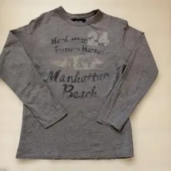 ★BACK NUMBER グレー 長袖Tシャツ サイズL