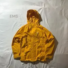 90sEMS マウンテンパーカーマンゴーイエローナイロ台湾製アウトドア