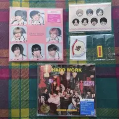 なにわ男子 HARD WORK 絆創膏 アクリルチャーム