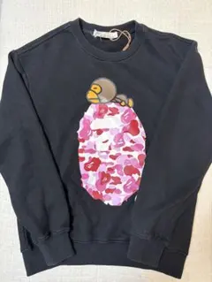 A BATHING APE スウェット ピンクカモ L