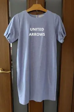 UNITED ARROWSレディース パフスリーブ ワンピース『中古品』