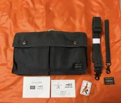 PORTER ポーター SMOKYスモーキー ショルダーバッグ ブラック