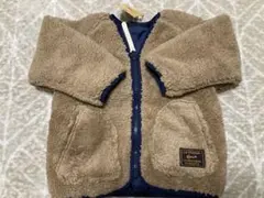 La Chiave ラキエーベ フリースジャケット ベージュ/ネイビー