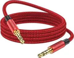 MOSWAG オーディオケーブル0.5メートル（0.5m） 3.5mm aux