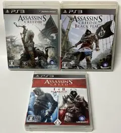 PS3 アサシンクリード 1 2 3 4 ウェルカムパック ブラックフラッグ