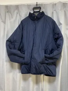 ネイビー キルティングジャケット リバーシブル