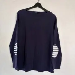 セントジェームス ウエッソン T4 ネイビー エルボーパッチ