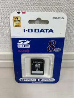 格安！I-O DATA SDHCカード 8GB BSD-8G10A 新品未開封