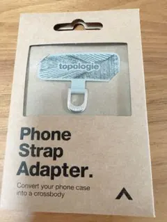 新品　トポロジー　フォンストラップ・アダプター