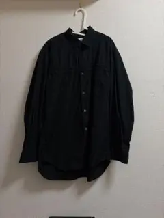 ULTERIOR TWILL SKIPPER SHIRT スキッパー シャツ 黒 - メルカリ