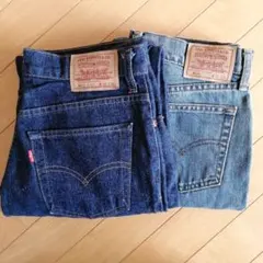 リーバイス ストレートデニム 2本セット519 511