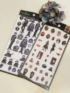 ◆ツイステッドワンダーランド◆シール2枚セット◆新品未開封◆ステッカー◆