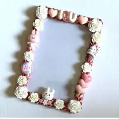 【B7】 L98 縦型 ホイップデコ 硬質ケースデコ 生写真 L版