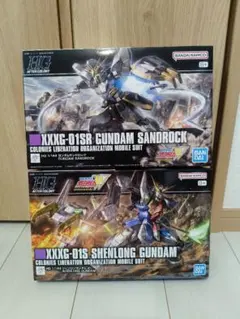 HG ガンダムサンドロック、シェンロンガンダム　ガンプラ　まとめのサムネイル