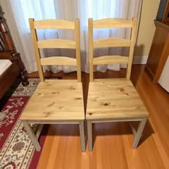JOKKMOKK ヨックモック ダイニングチェア 2脚セット　IKEA イケア
