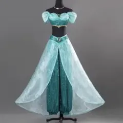 ディズニー ジャスミン コスプレ衣装 仮装 Dハロ 高品質