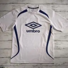 Umbro アンブロ 半袖Tシャツ ホワイト ネイビー サイズSのサムネイル