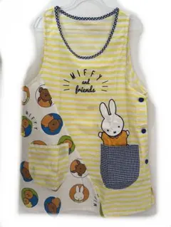 ミッフィー エプロン 保育士 黄色