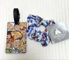 ⭐️未使用⭐️ダッフィー・トラベルタグ・シュシュ・上海ディズニー・限定グッズ