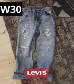 BEAMS 501 Loose Crash & Repair Denim 30のサムネイル