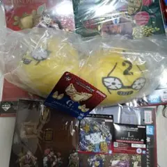 ジョジョの奇妙な冒険　一番くじ　G賞もちもちもっちぬいぐるみ　no.1 no.2