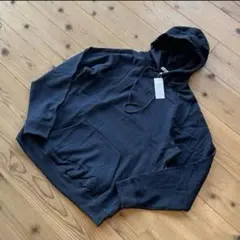 Koki様 新品 ナナミカ L 紺 フーデットプルオーバースウェット